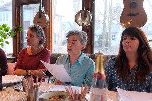 reading at seder (1 of 1)